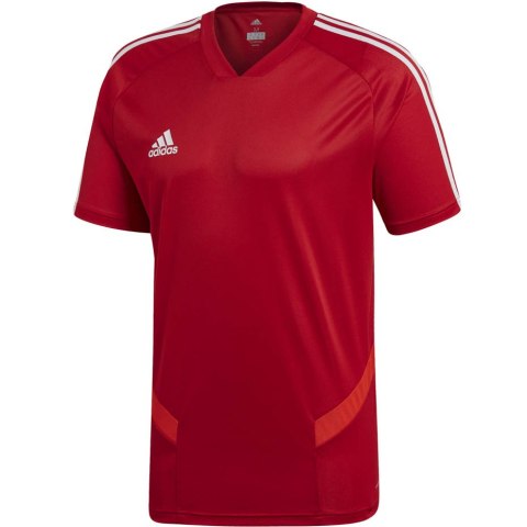 Koszulka męska adidas Tiro 19 Training Jersey czerwona D95944 Koszulka męska adidas Tiro 19 Training Jersey czerwona D95944