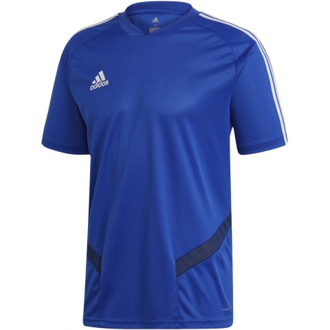 Koszulka męska adidas Tiro 19 Training Jersey niebieska DT5285 Koszulka męska adidas Tiro 19 Training Jersey niebieska DT5285
