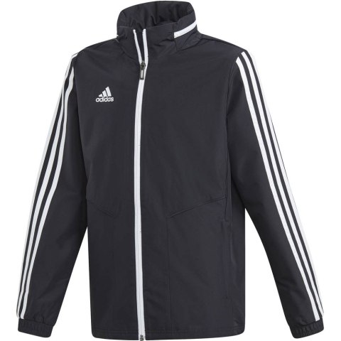 Kurtka dla dzieci adidas Tiro 19 All Weather Jacket JUNIOR czarna D95941 Kurtka dla dzieci adidas Tiro 19 All Weather Jacket JUNIOR czarna D95941